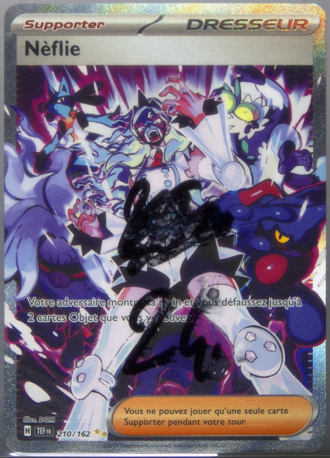 Eri Special Illustration Rare (210) 2024 Pokemon French Tef FR-Temporal Forces