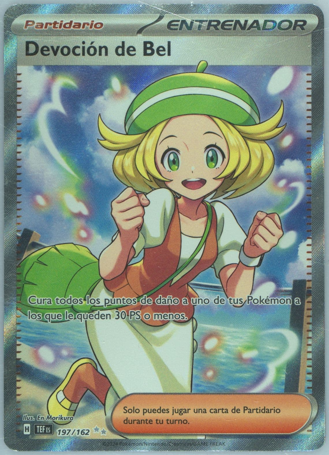 Bianca's Devotion Ultra Rare (197) 2024 Pokemon Spanish Tef ES-Temporal Forces