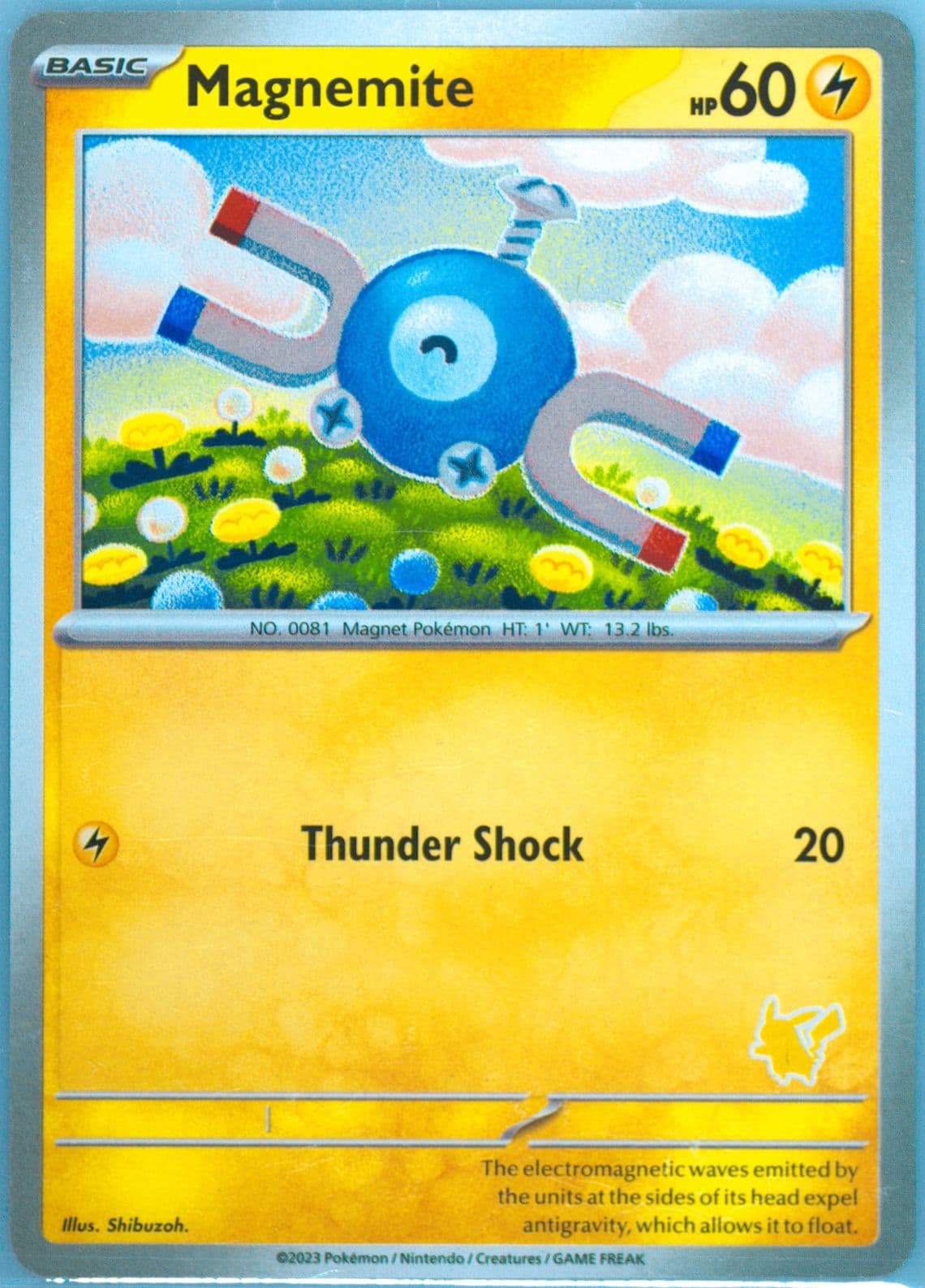 Magnemite 2023 Pokemon My First Battle-Pikachu Deck