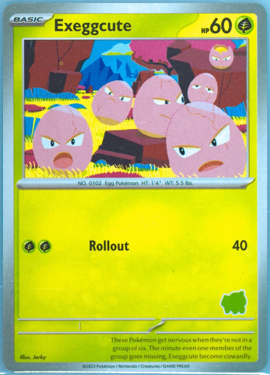 Exeggcute 2023 Pokemon My First Battle-Bulbasaur Deck