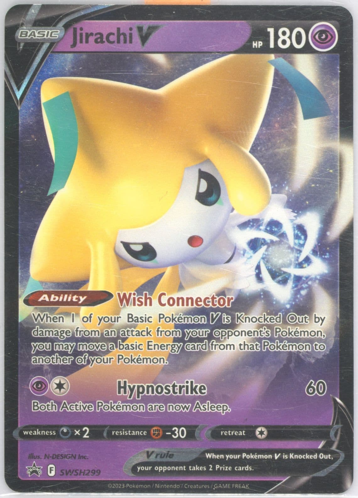 Jirachi V Jirachi V Box (299) 2023 Pokemon Swsh Black Star Promo