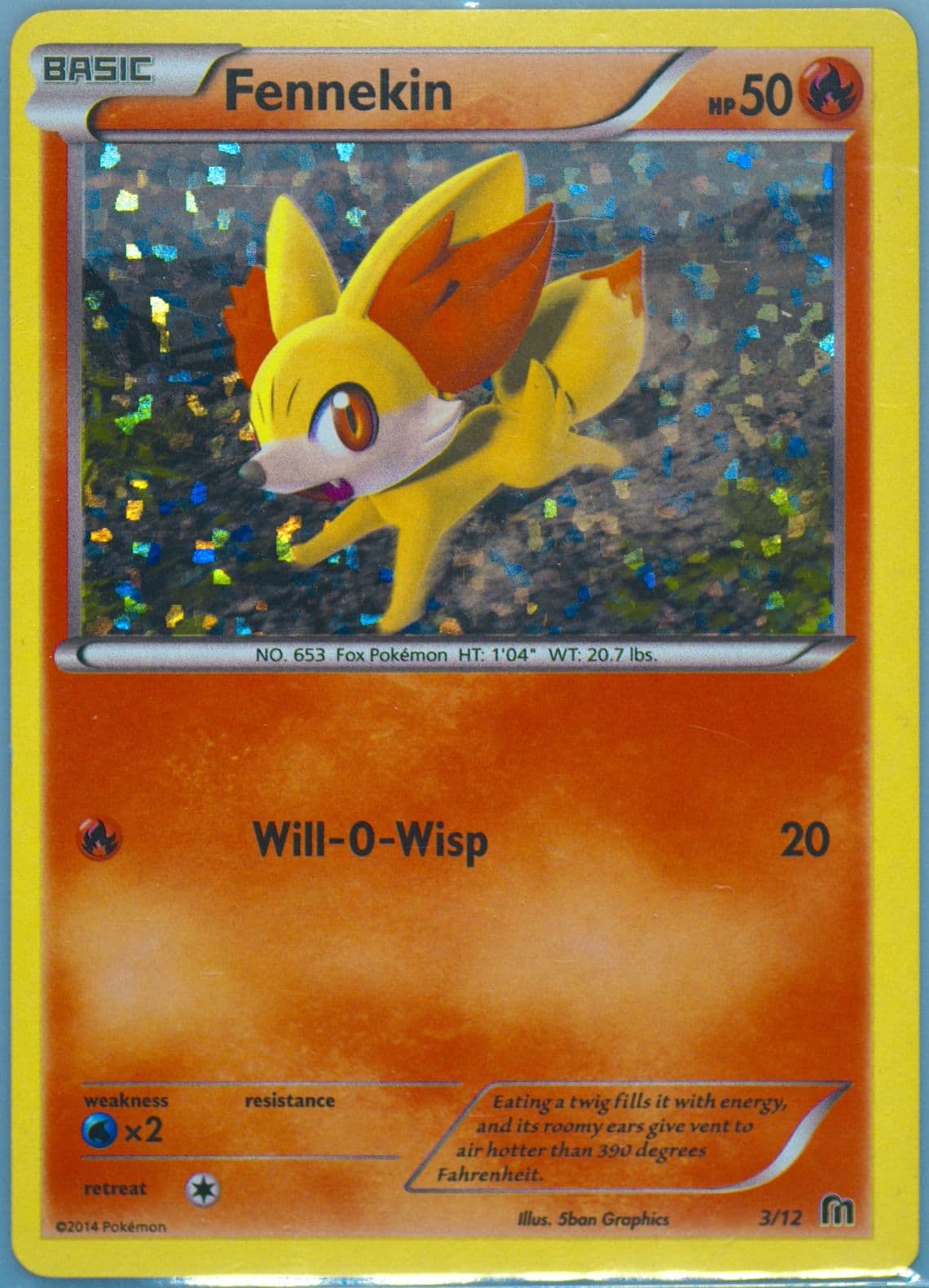 Fennekin (3) 2016 Pokemon McDonald's Collection