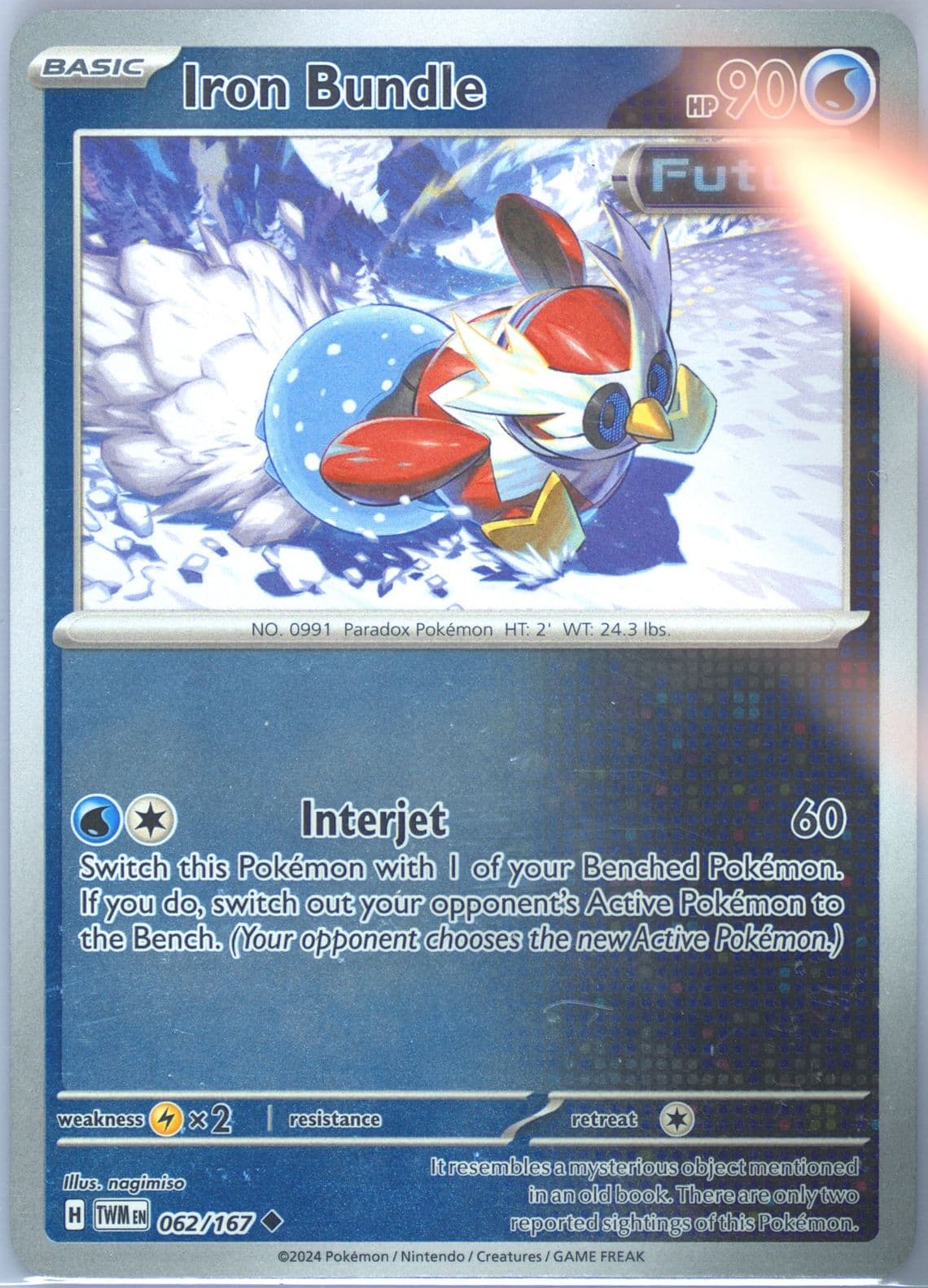 Iron Bundle (062) 2024 Pokemon Twm EN-Twilight Masquerade