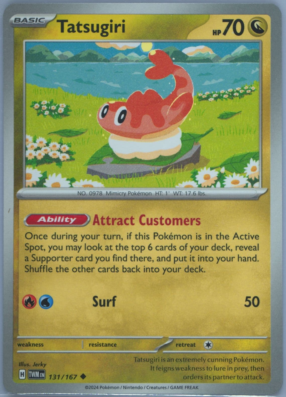 Tatsugiri (131) 2024 Pokemon Twm EN-Twilight Masquerade