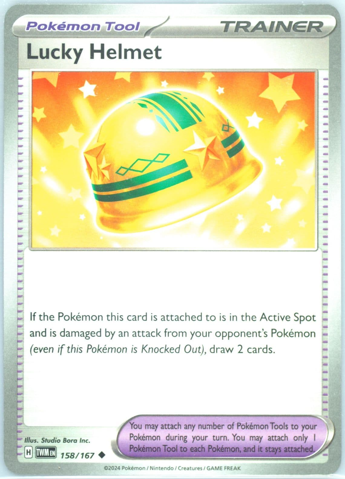 Lucky Helmet (158) 2024 Pokemon Twm EN-Twilight Masquerade