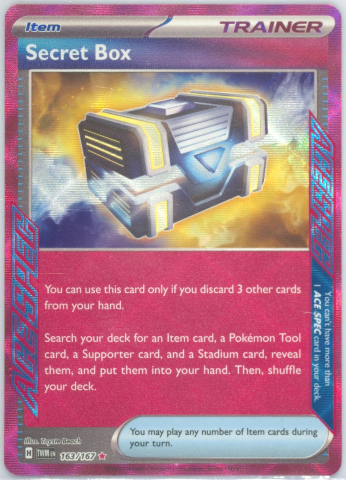 Secret Box (163) 2024 Pokemon Twm EN-Twilight Masquerade