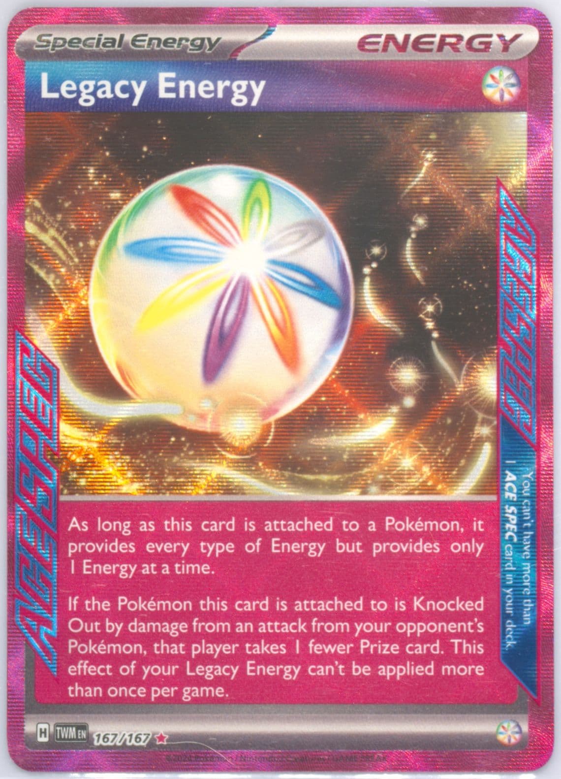 Legacy Energy (167) 2024 Pokemon Twm EN-Twilight Masquerade