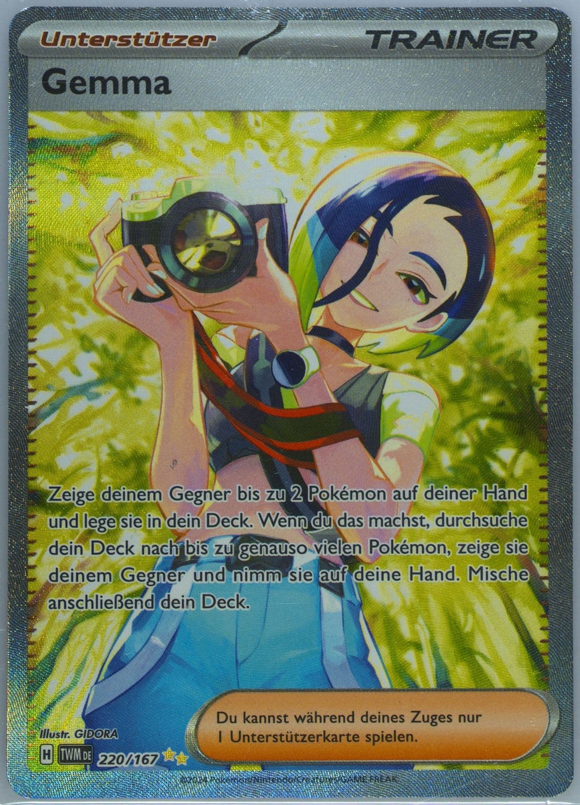 Perrin Special Illustration Rare (220) 2024 Pokemon German Twm de-Twilight Masquerade