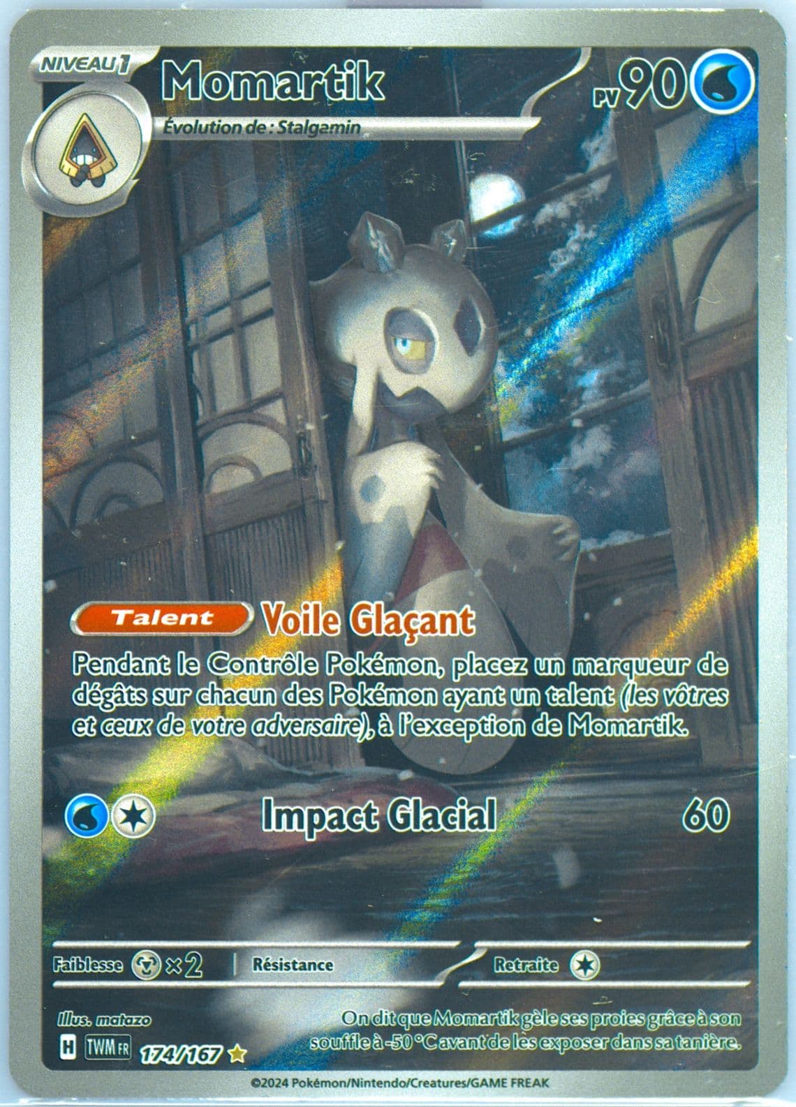 Froslass Illustration Rare (174) 2024 Pokemon French Twm FR-Twilight Masquerade