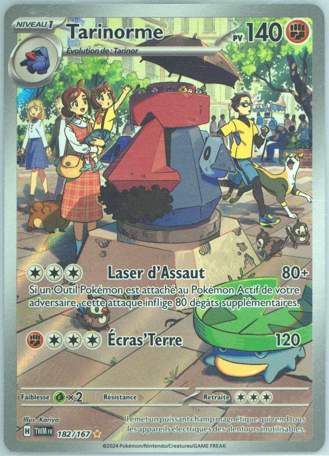 Probopass Illustration Rare (182) 2024 Pokemon French Twm FR-Twilight Masquerade