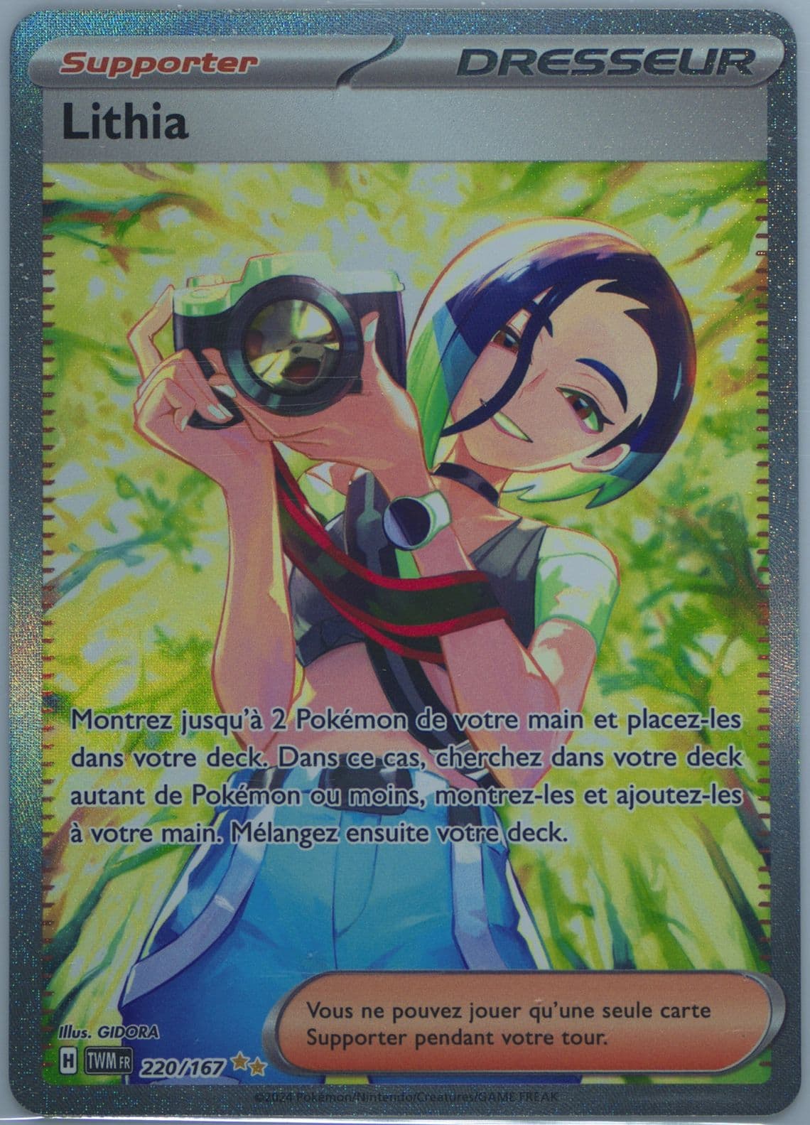 Perrin Special Illustration Rare (220) 2024 Pokemon French Twm FR-Twilight Masquerade