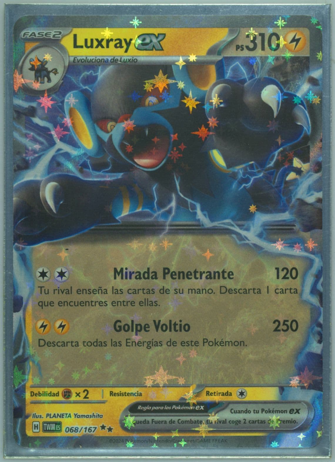 Luxray EX (068) 2024 Pokemon Spanish Twm ES-Twilight Masquerade