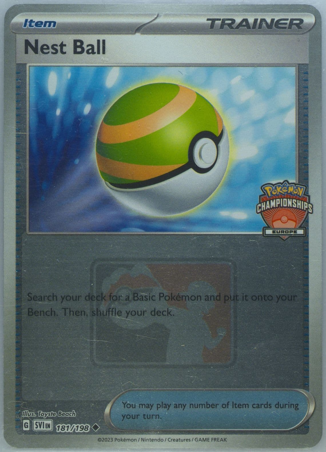 Nest Ball Participation (181) 2024 Pokemon 2024 Europe International Championships