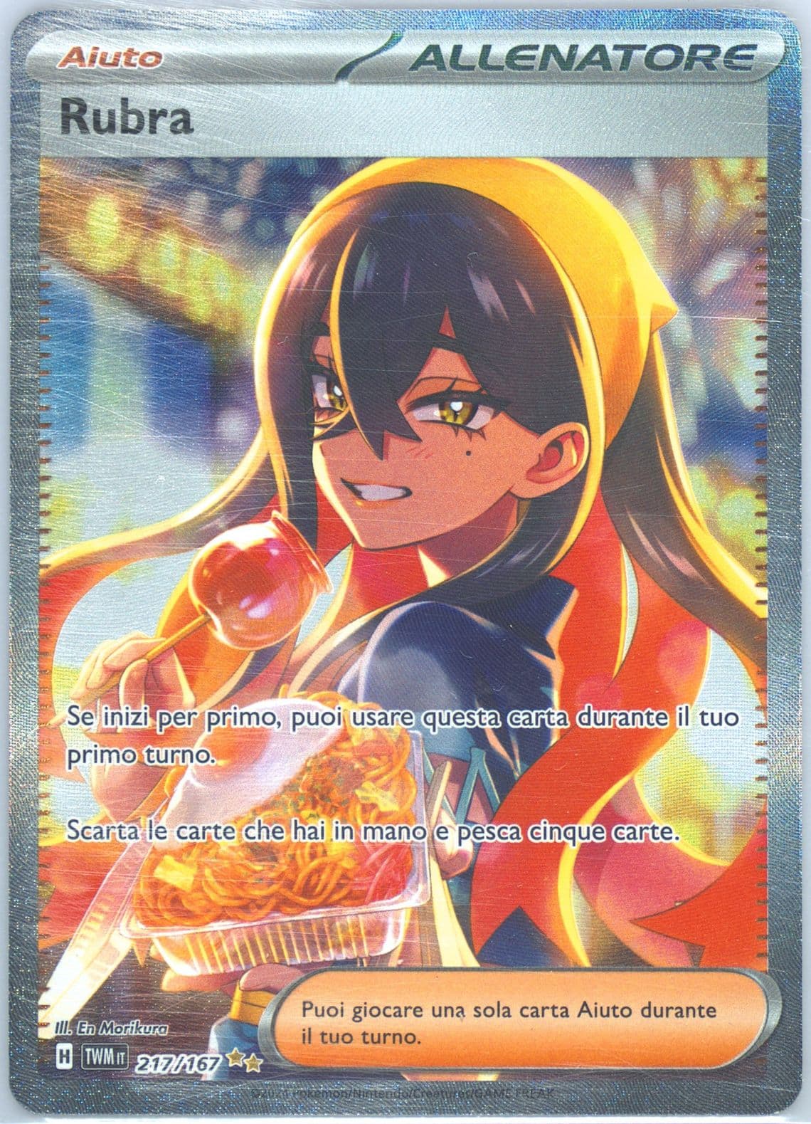 Carmine Special Illustration Rare (217) 2024 Pokemon Italian Twm It-Twilight Masquerade