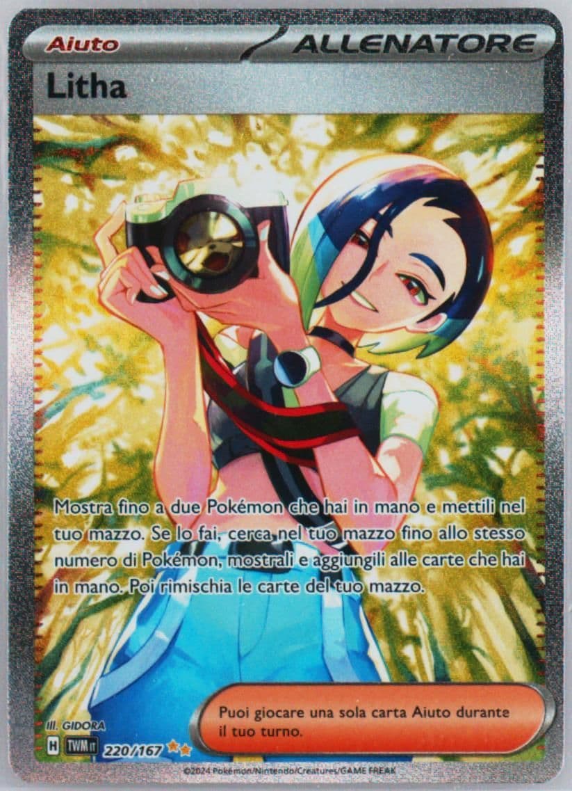 Perrin Special Illustration Rare (220) 2024 Pokemon Italian Twm It-Twilight Masquerade