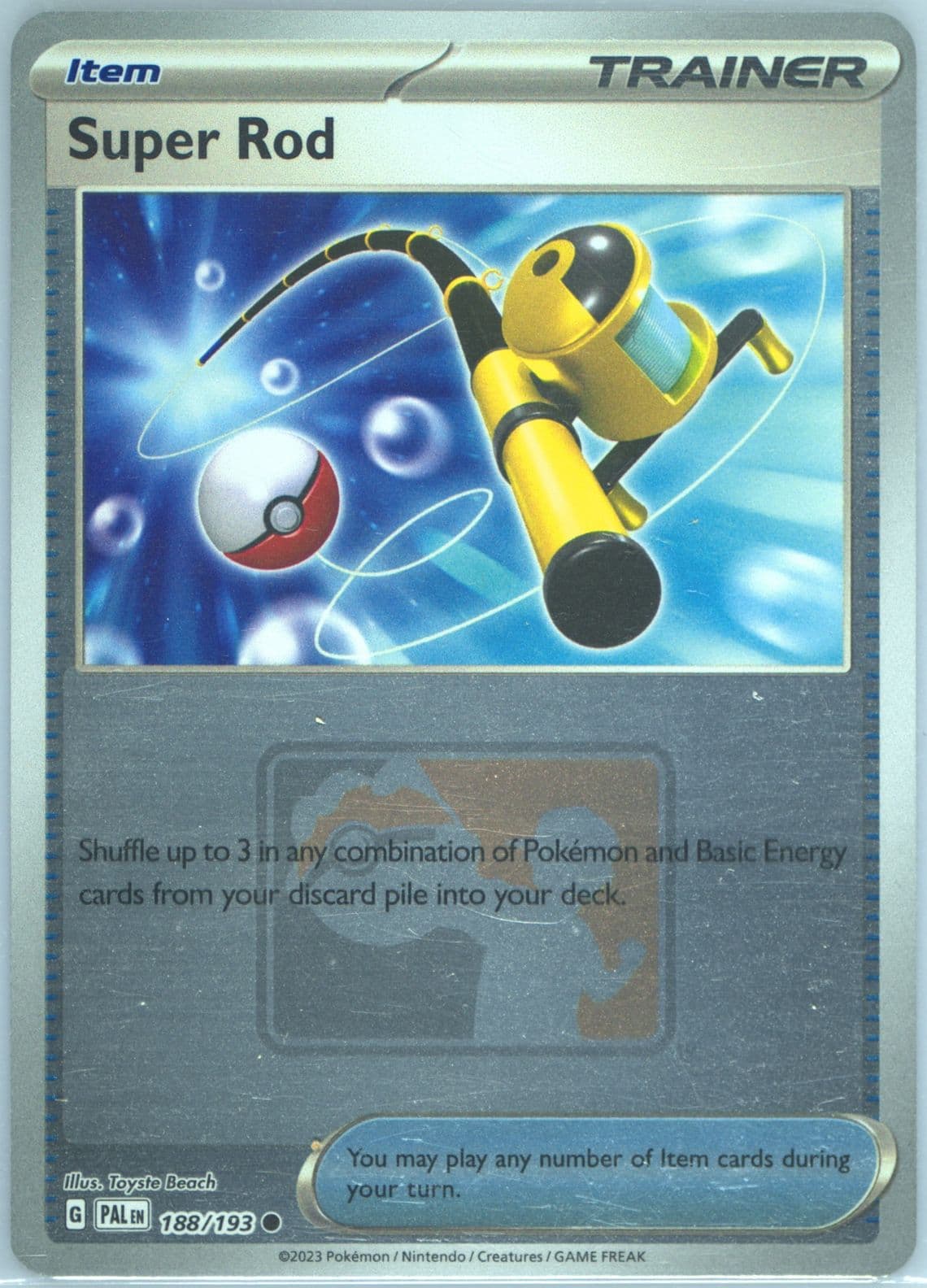Super Rod Pokemon League (188) 2023 Pokemon Pal EN-Paldea Evolved
