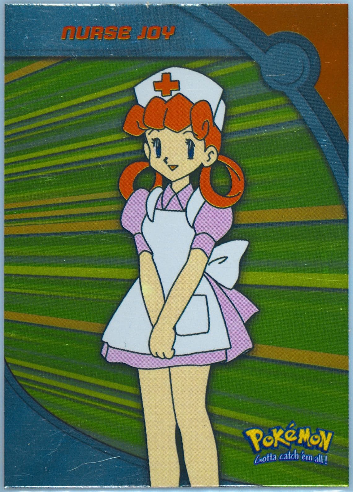 Nurse Joy Foil (HV10) 2001 Topps Pokemon Johto Series 3 Heroes & Villains