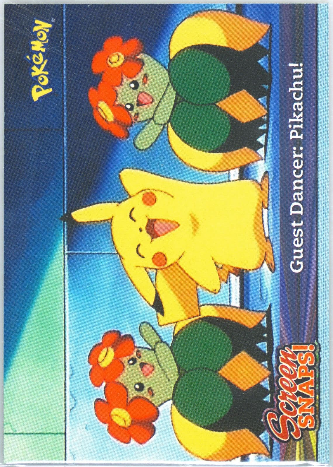 Guest Dancer: Pikachu! (13) 2001 Topps Pokemon Johto Series 3 Screen Snaps!