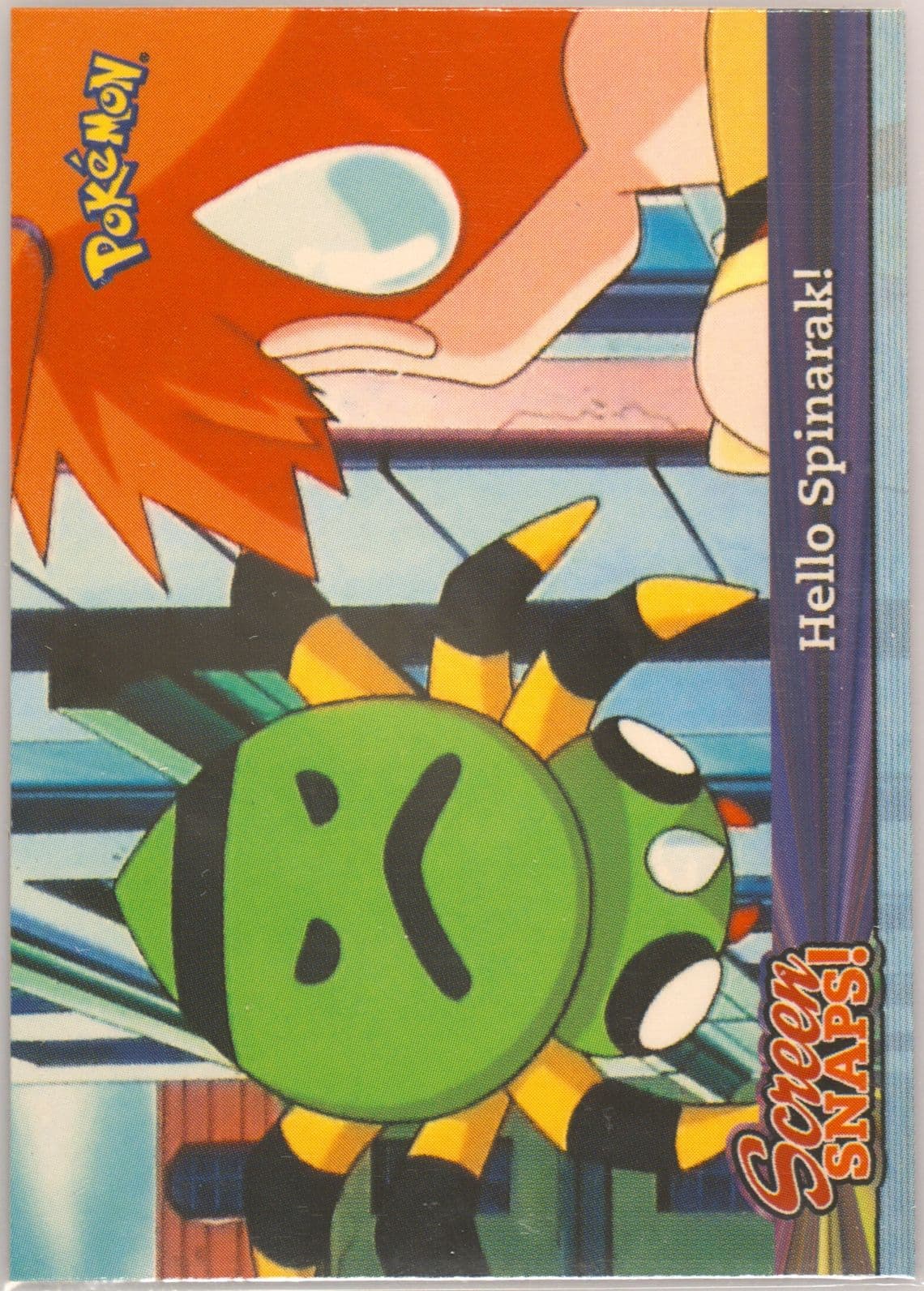 Hello Spinarak! (14) 2001 Topps Pokemon Johto Series 3 Screen Snaps!