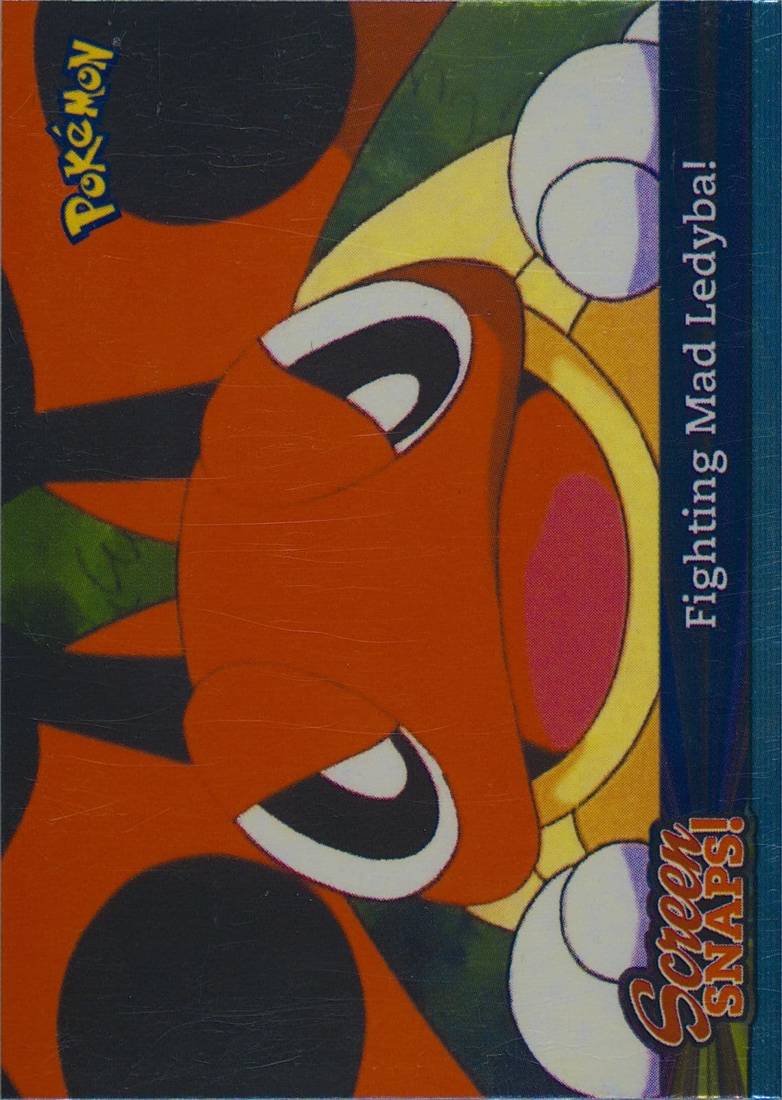Fighting Mad Ledyba! (24) 2001 Topps Pokemon Johto Series 3 Screen Snaps!