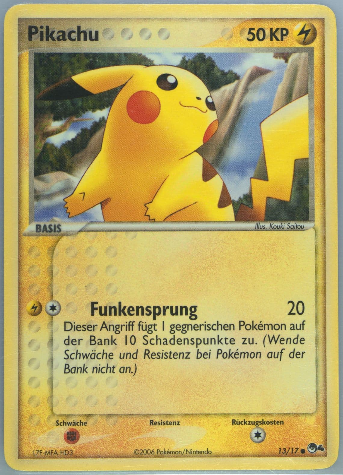 Pikachu German (13) 2006 Pokemon Pop Series 4