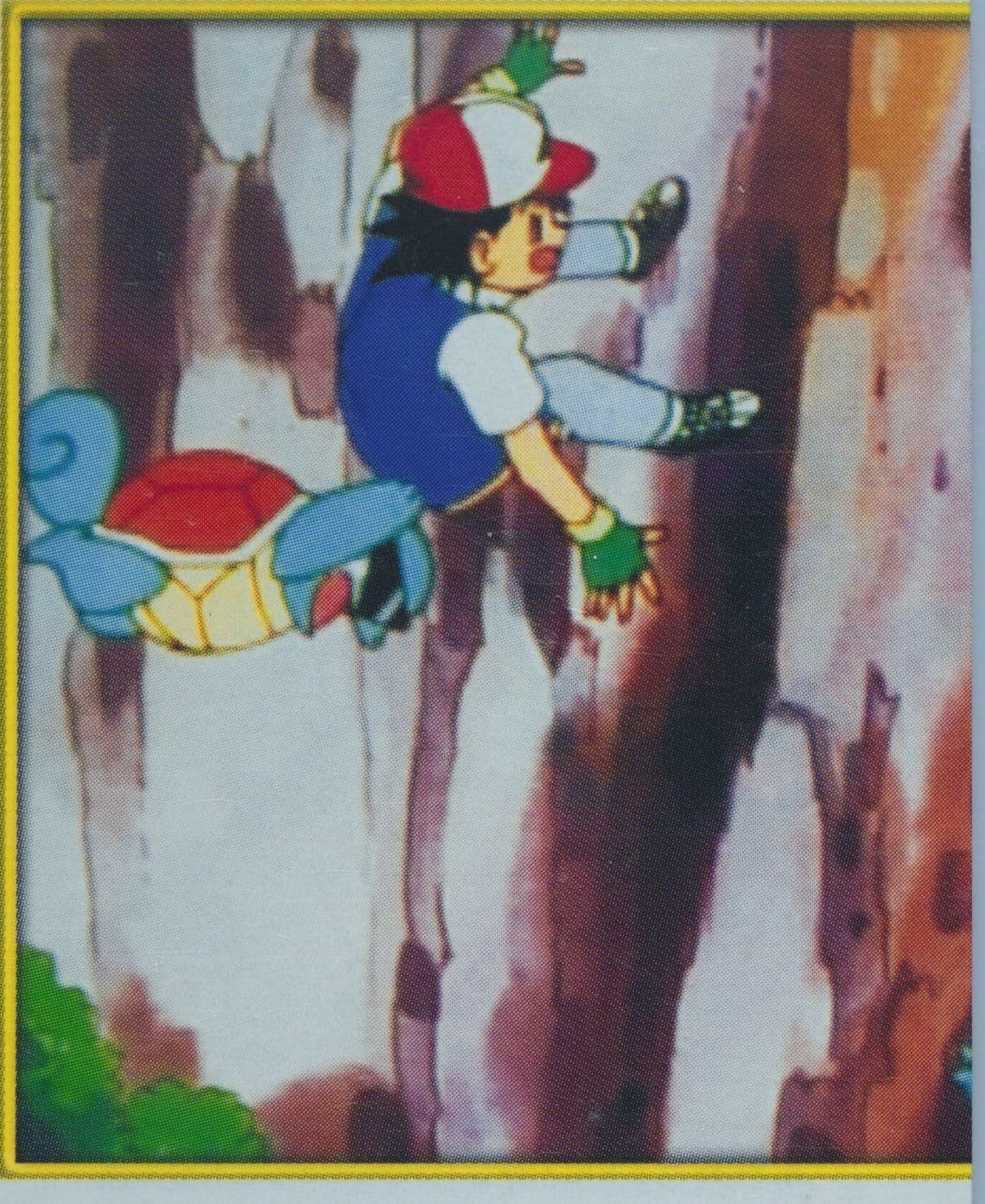 Ash and Squirtle (74) 2000 Merlin Pokemon 2