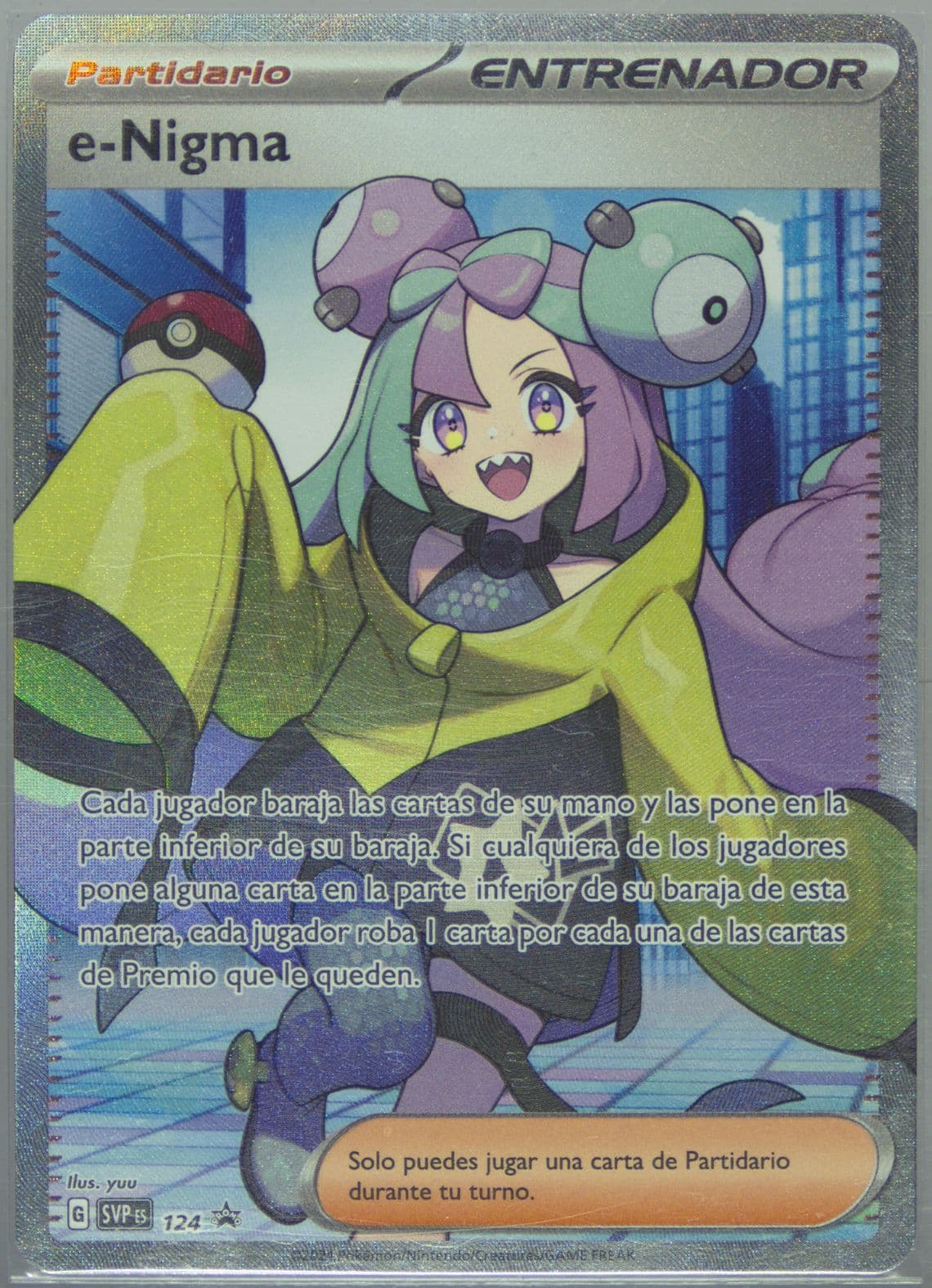 Iono Iono Premium Tournament Collection (124) 2024 Pokemon Spanish Svp ES-SV Black Star Promo