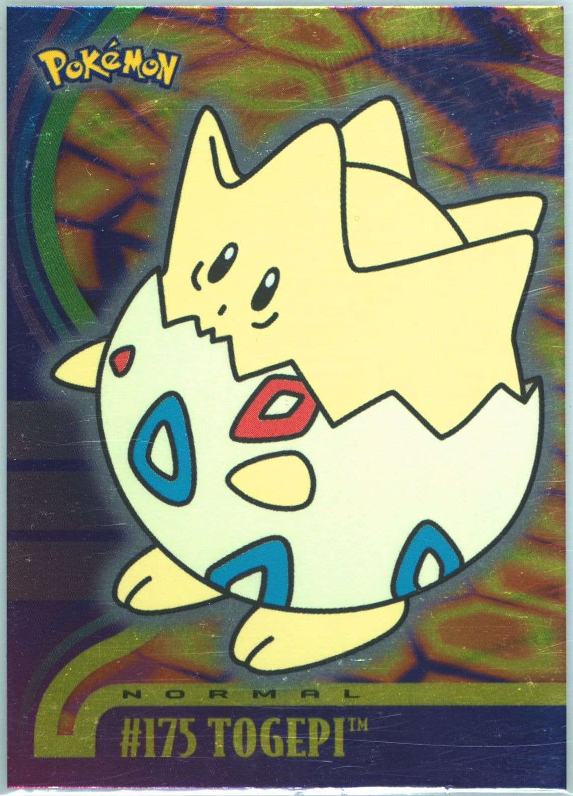 Togepi Foil-French (175) 2001 Topps Pokemon Johto Series 1