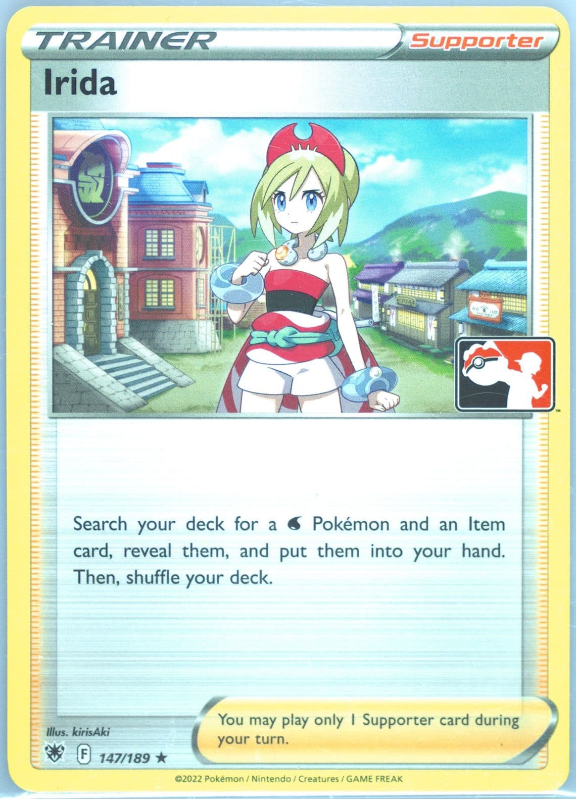Irida (147) 2023 Pokemon Play! Pokemon Prize Pack: Series 3