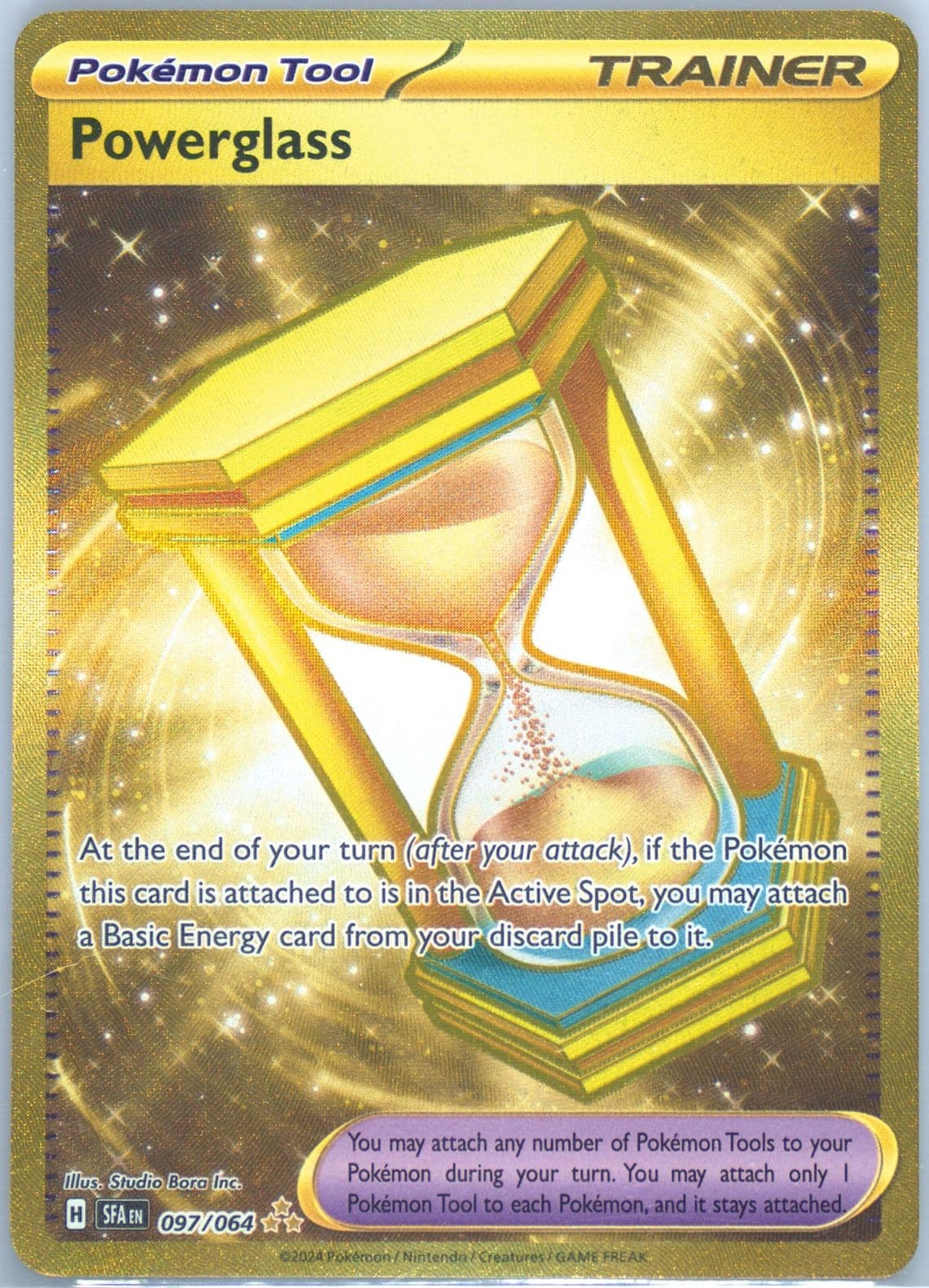 Powerglass Hyper Rare (097) 2024 Pokemon Sfa EN-Shrouded Fable