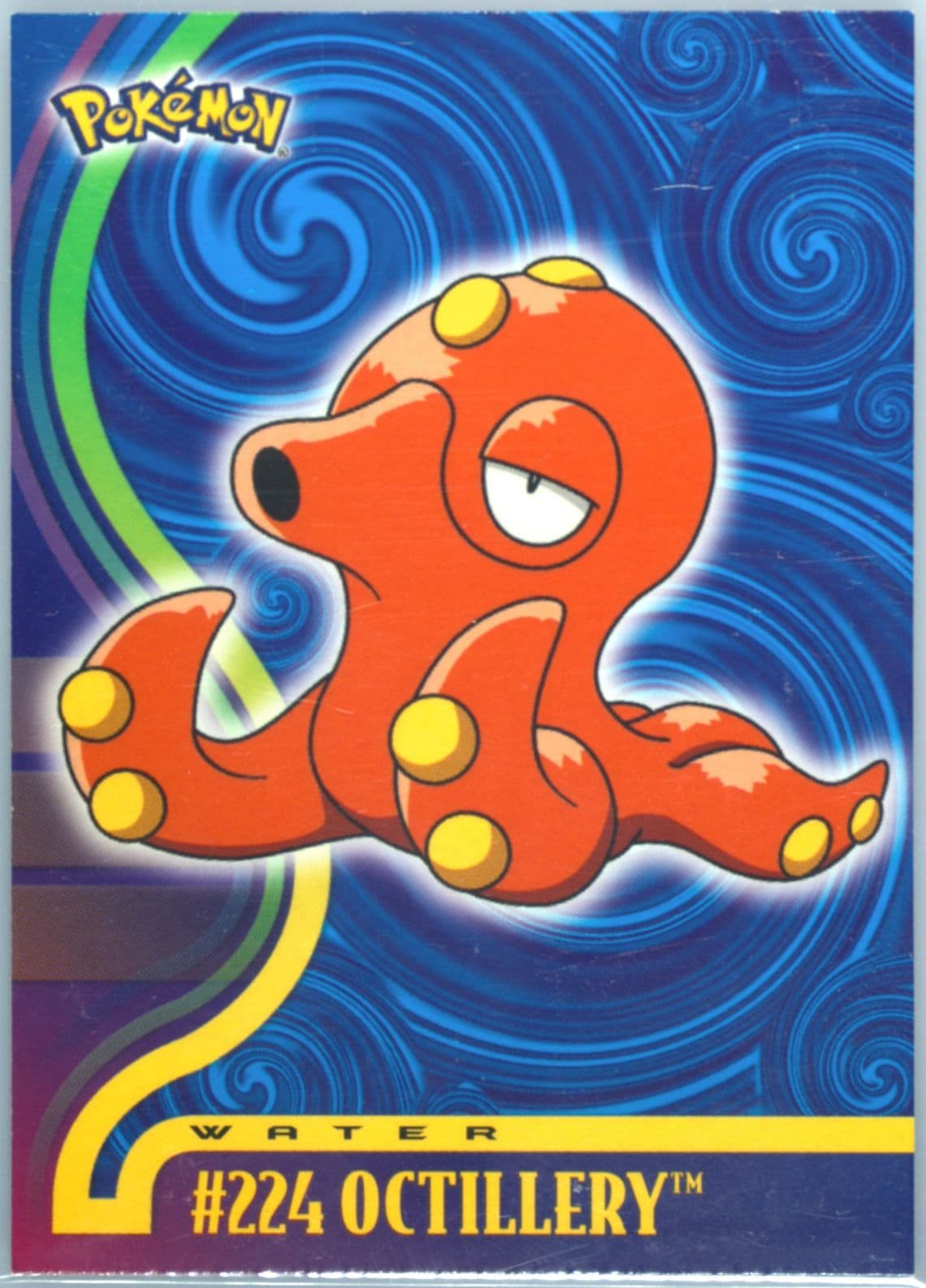 Octillery (224) 2001 Topps Pokemon Johto League Champions
