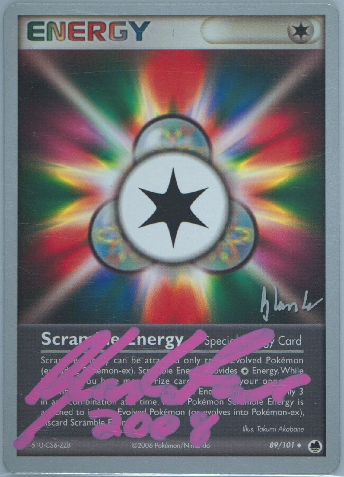 Scramble Energy Empotech (89) 2008 Pokemon World Championships Promo