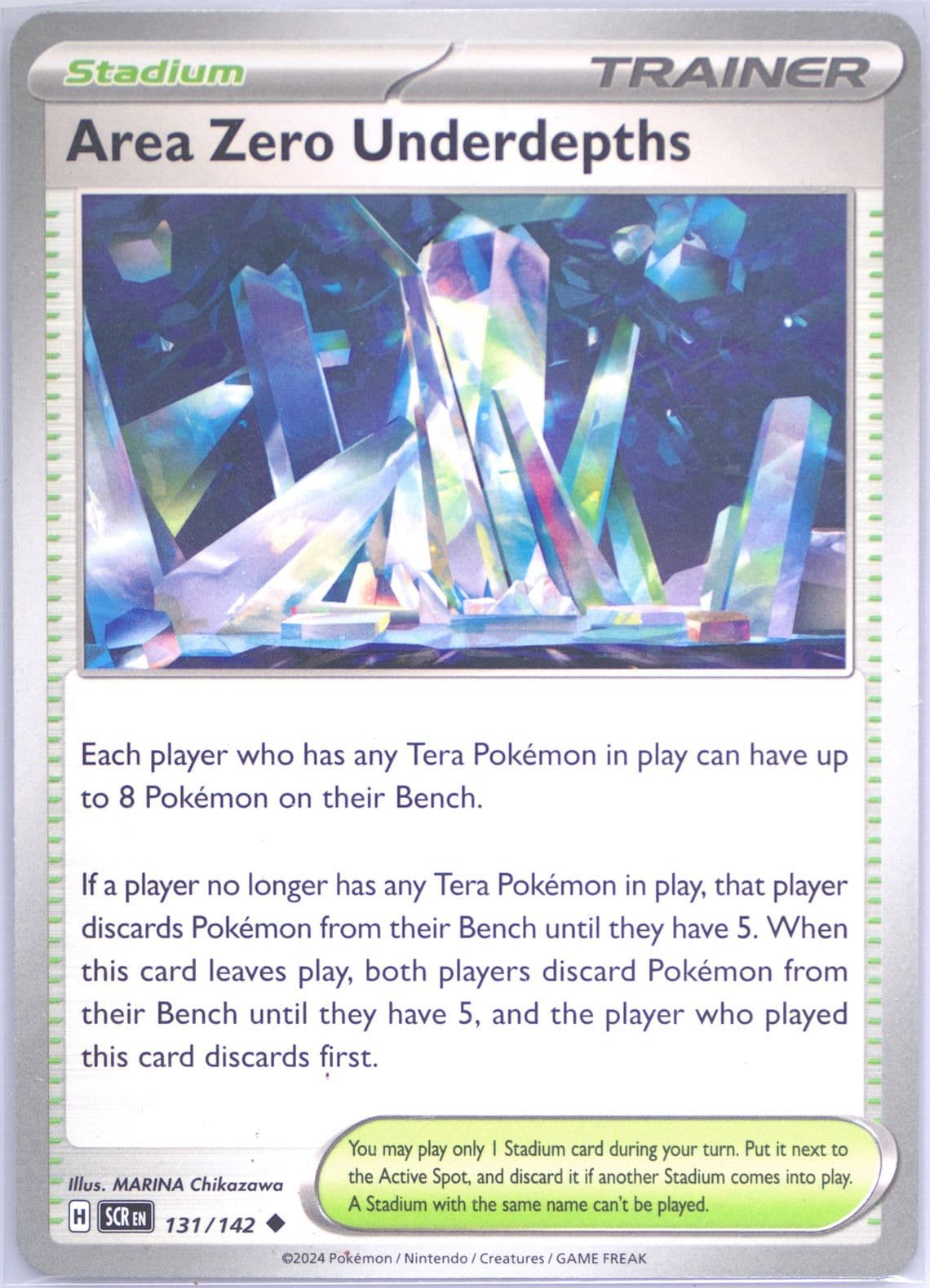 Area Zero Underdepths (131) 2024 Pokemon Scr EN-Stellar Crown