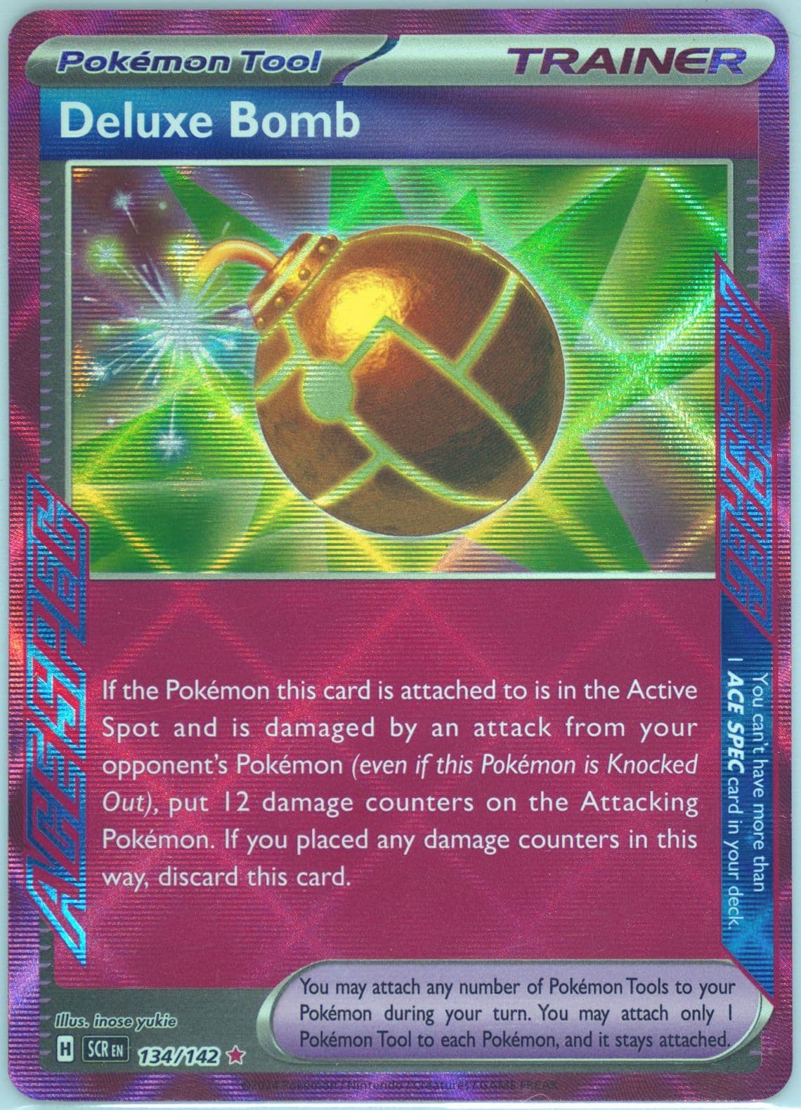 Deluxe Bomb (134) 2024 Pokemon Scr EN-Stellar Crown