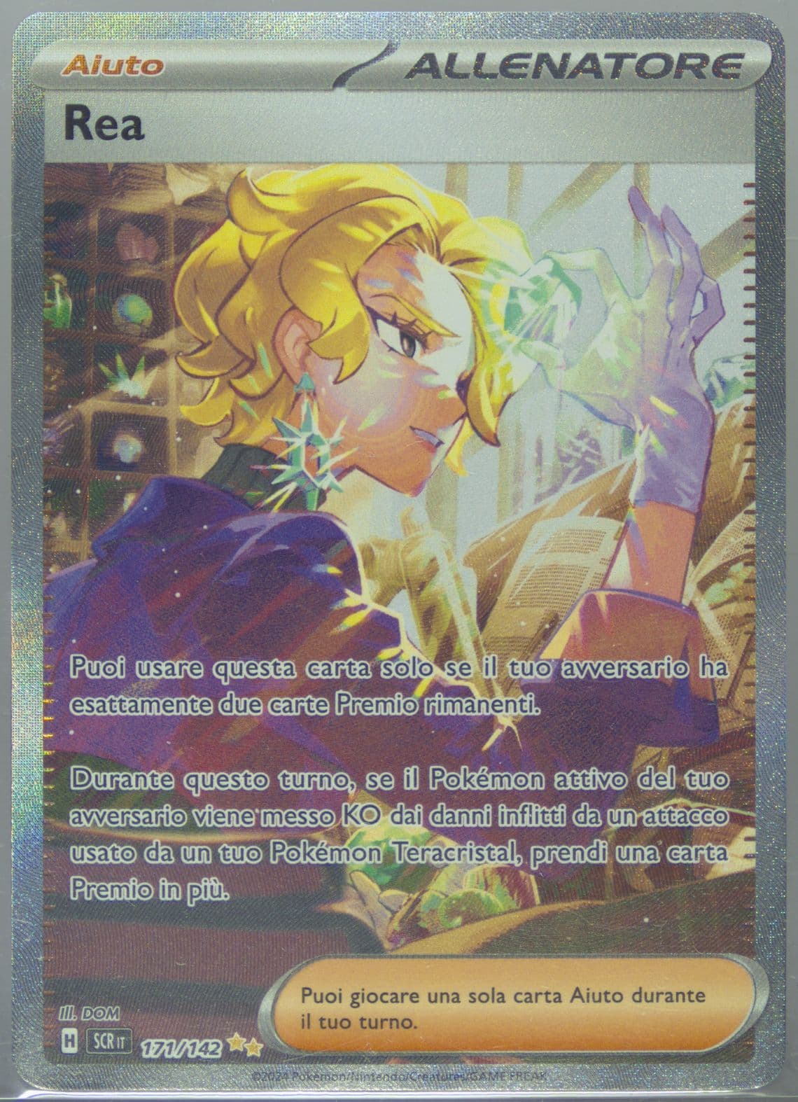 Briar Special Illustration Rare (171) 2024 Pokemon Italian Scr It-Stellar Crown