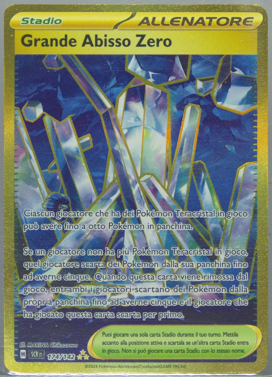 Area Zero Underdepths Hyper Rare (174) 2024 Pokemon Italian Scr It-Stellar Crown