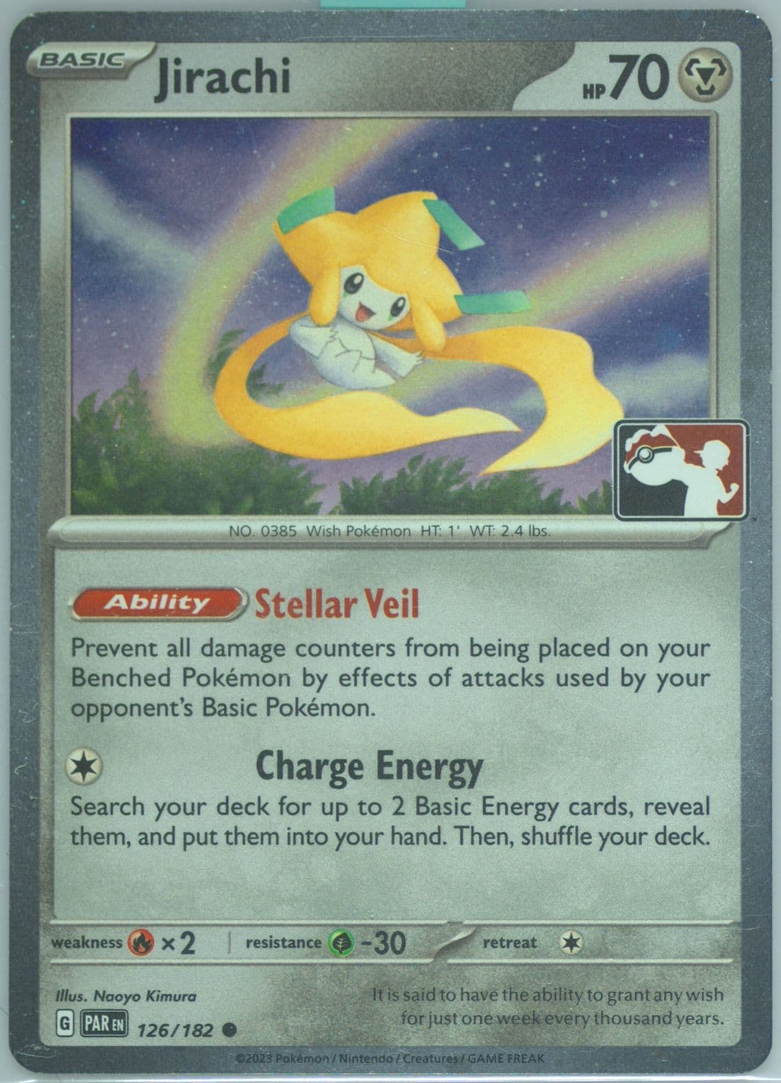 Jirachi (126) 2024 Pokemon Play! Pokemon Prize Pack: Series 5