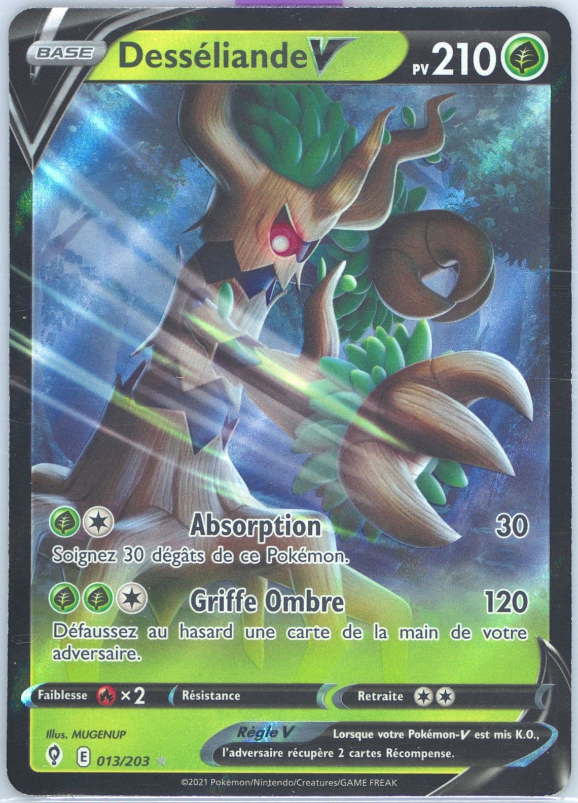 Desseliande V French (013) 2021 Pokemon Sword & Shield Evolving Skies