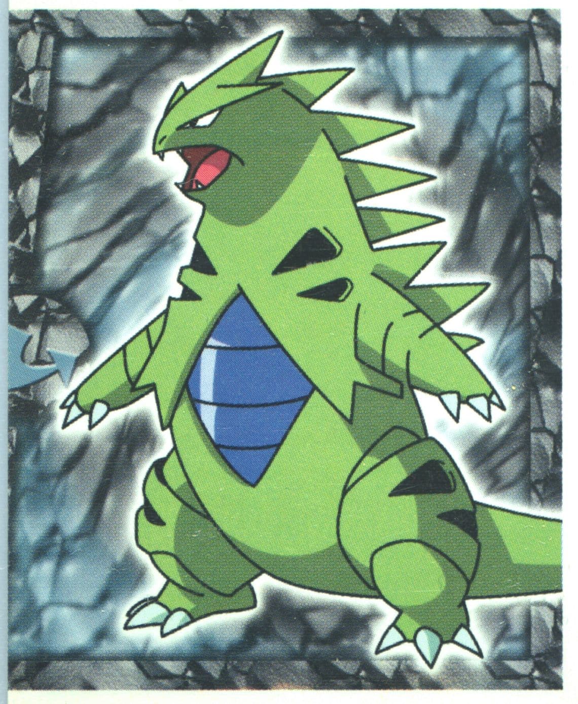 Tyranitar (166) 2001 Merlin Pokemon 4