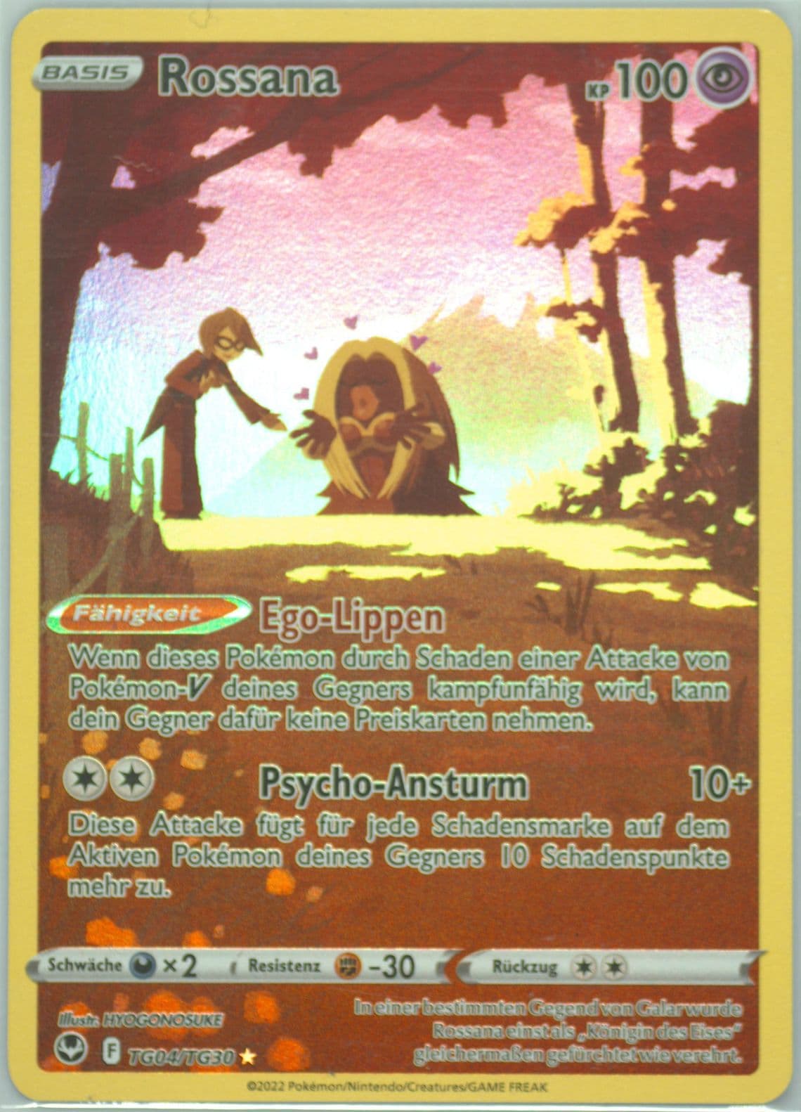 Full Art/Jynx German (TG04) 2022 Pokemon Sword & Shield Silver Tempest