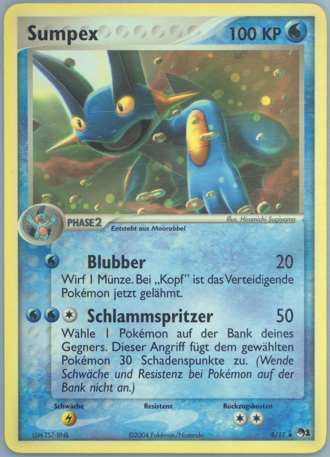 Sumpex German (5) 2004 Pokemon Pop Series 1