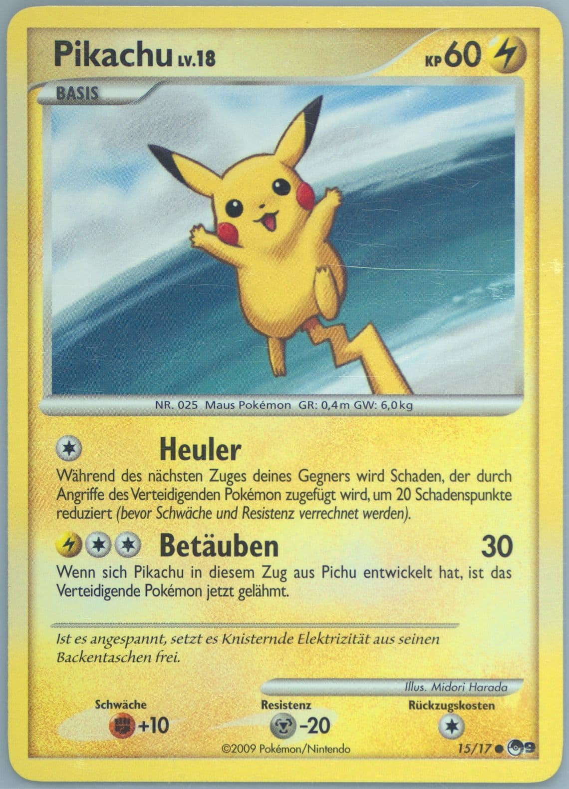 Pikachu German (15) 2009 Pokemon Pop Series 9