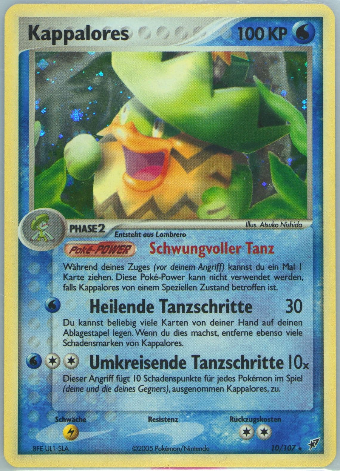 Kappalores-Holo German (10) 2005 Pokemon EX Deoxys