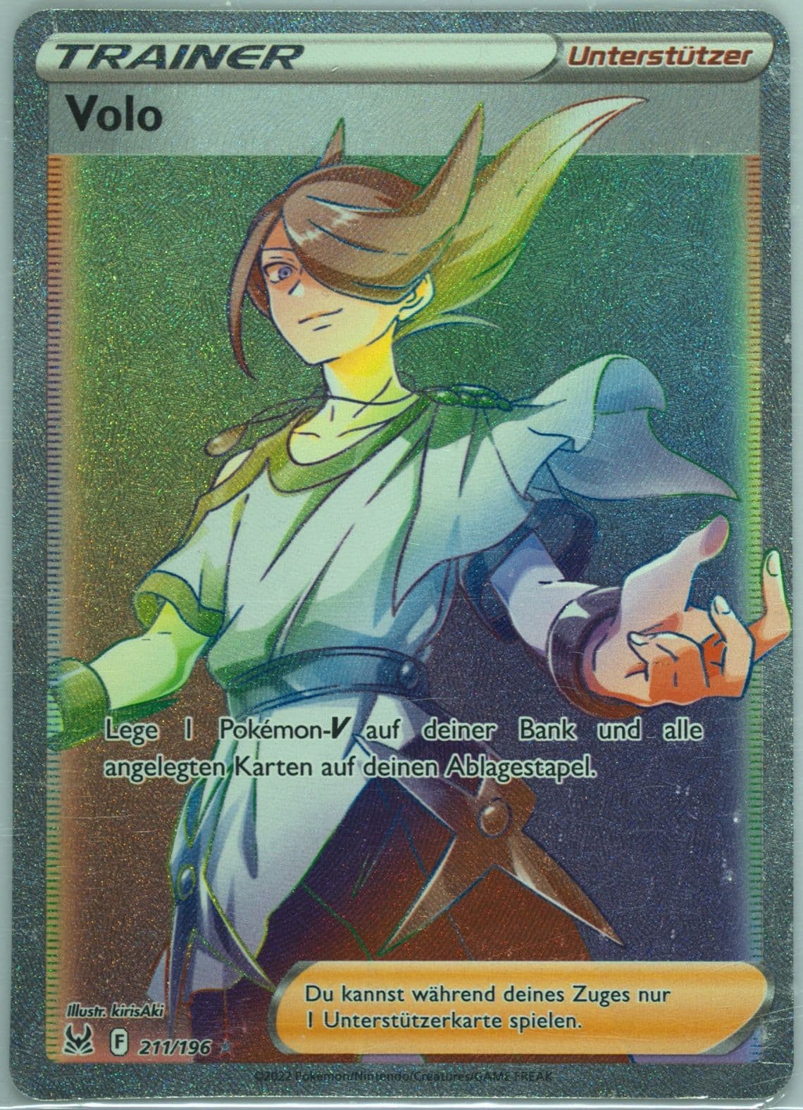 Volo German-Secret (211) 2022 Pokemon Sword & Shield Lost Origin