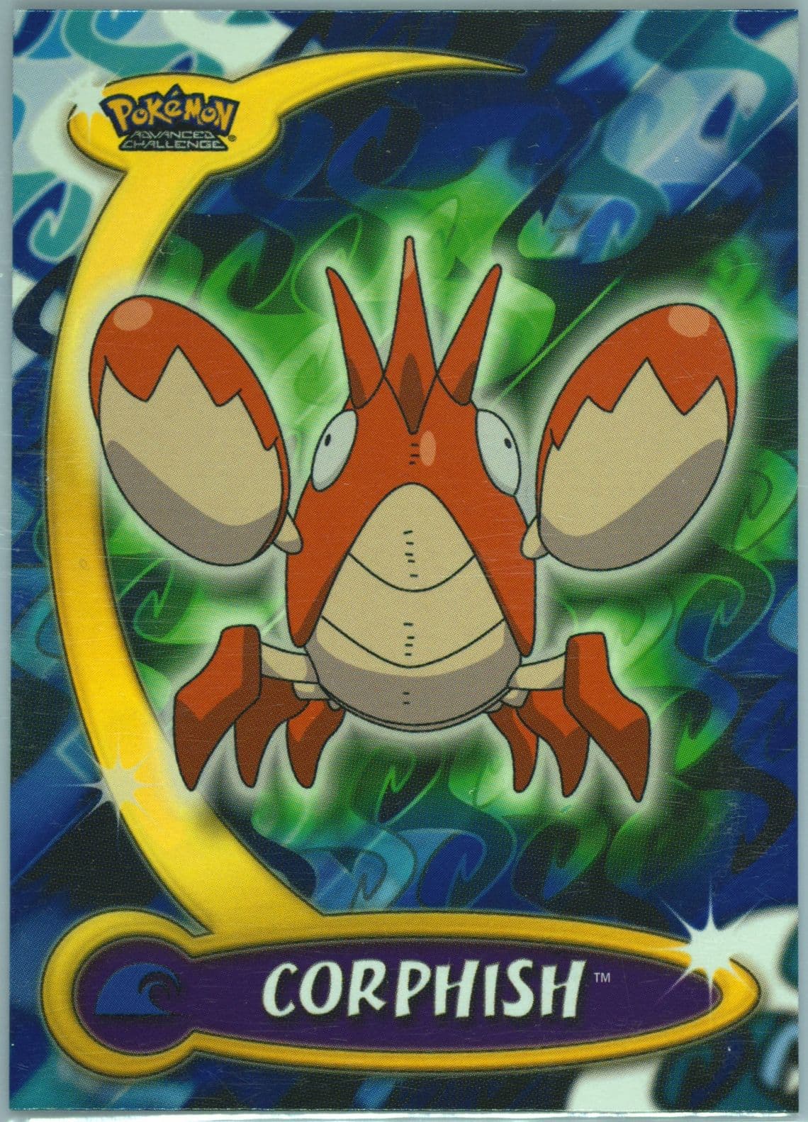 Corphish (22) 2004 Topps Pokemon Advanced Challenge