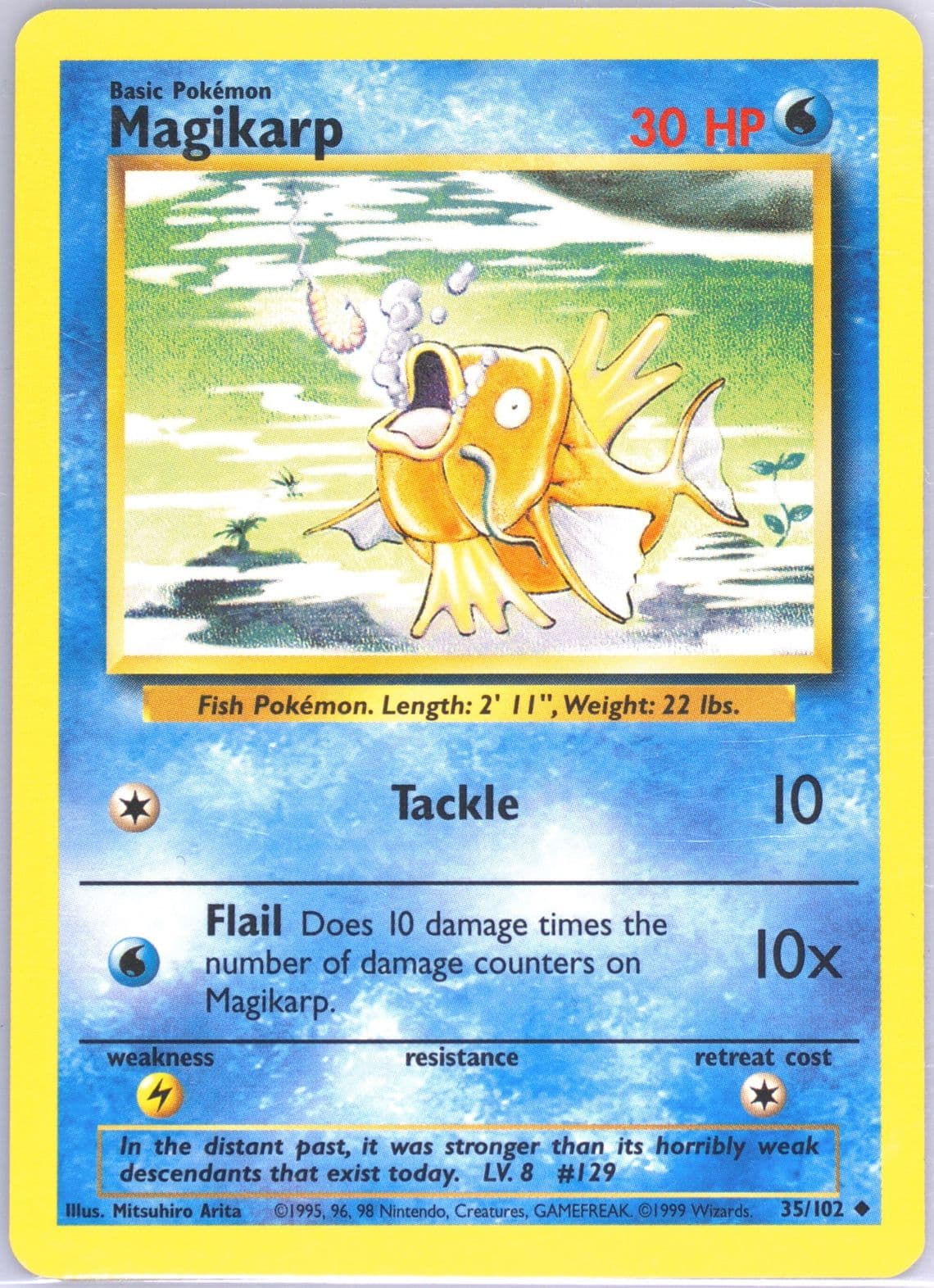 Magikarp (35) 1999 Pokemon Game