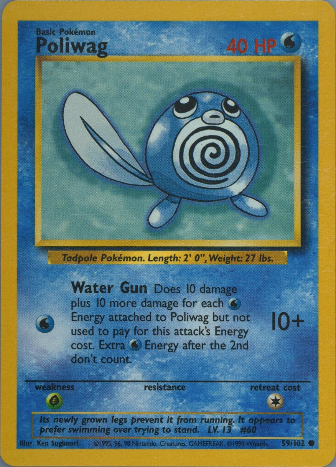 Poliwag (59) 1999 Pokemon Game