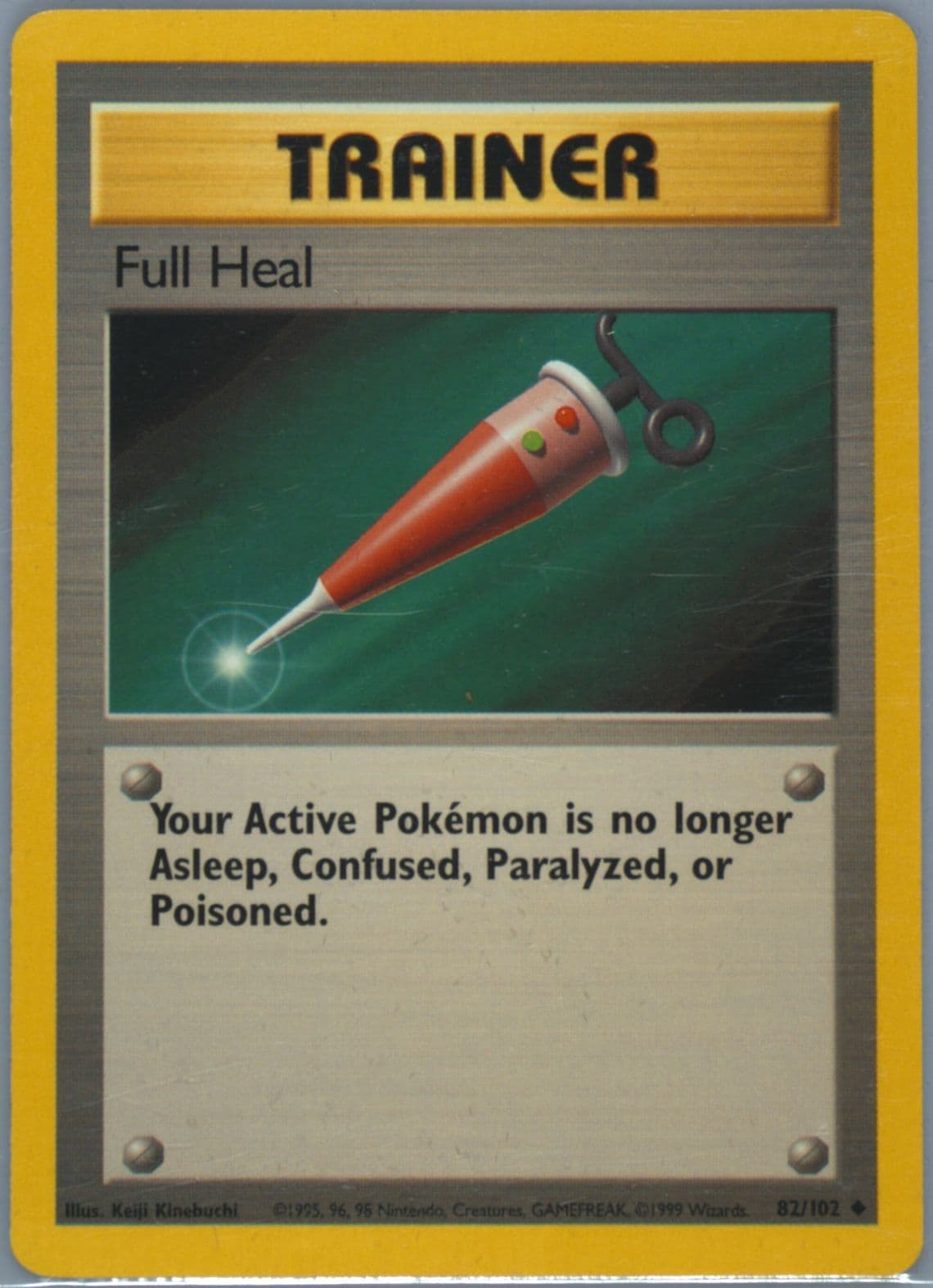 Full Heal (82) 1999 Pokemon Game