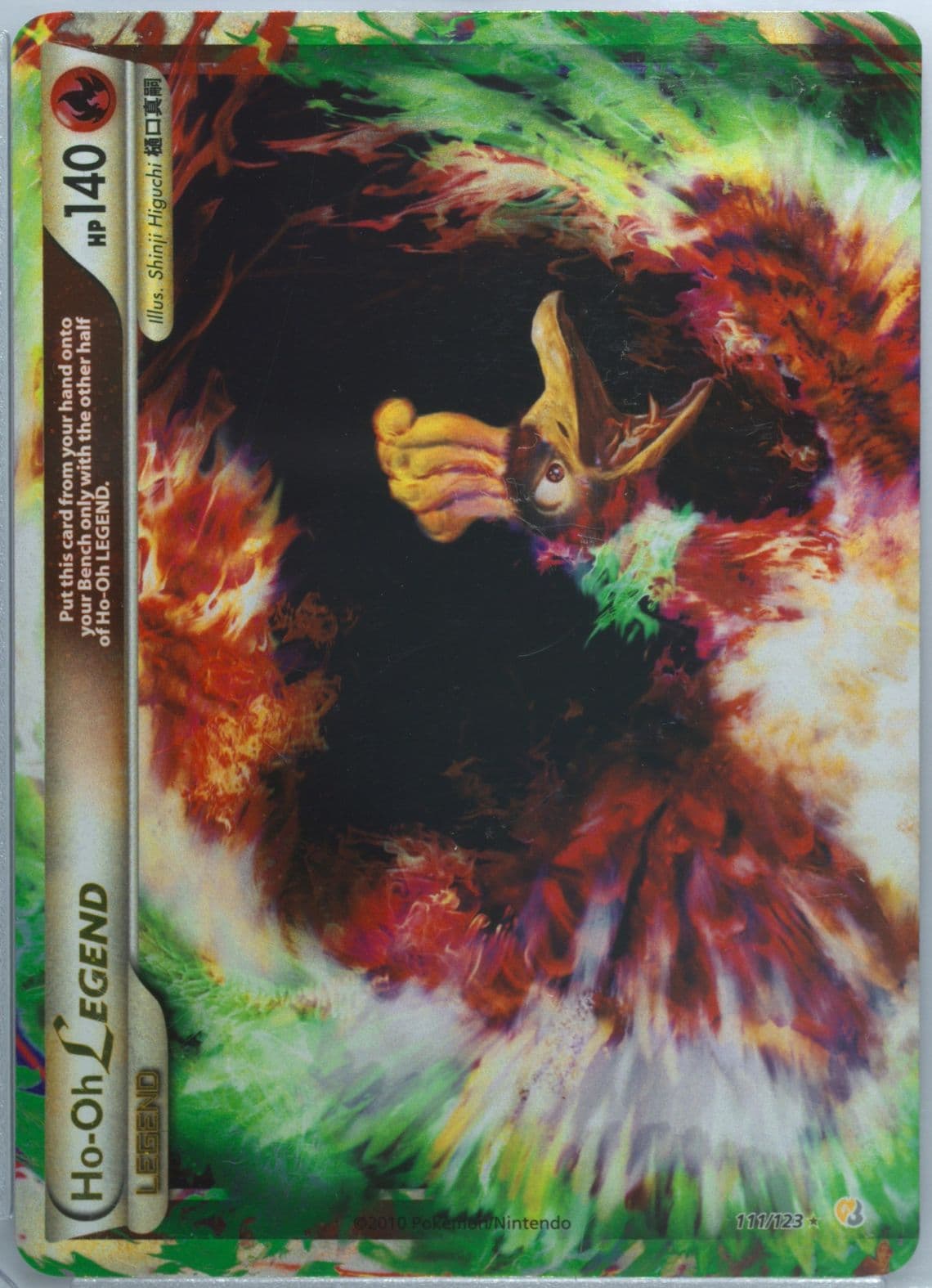 HO-Oh Legend-Holo (111) 2010 Pokemon Heartgold & Soulsilver