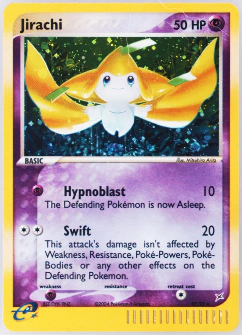 Jirachi-Holo (97) 2004 Pokemon EX Team Magma VS Team Aqua